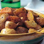 Batatas na manga