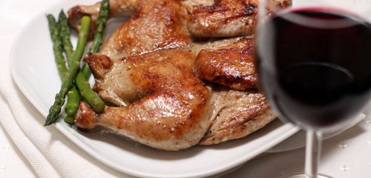 Uma receita clássica para uma deliciosa frango de tabaco Uma receita clássica para uma deliciosa frango de tabaco