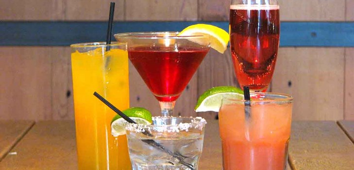 Cocktails de Ano Novo Cabras, receitas