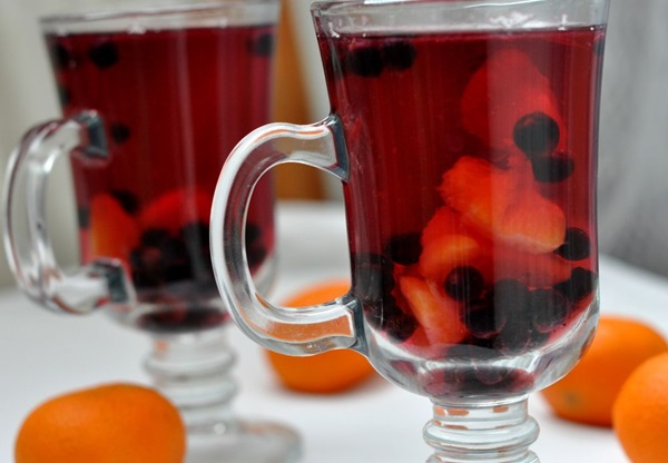 Compota de chokeberry ashberry