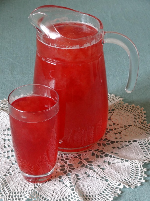 Contagem deliciosa de framboesas para o inverno