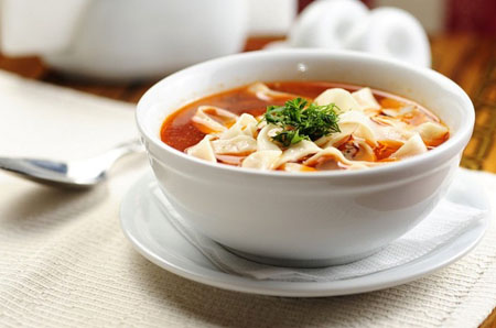 Lagman - receita no Uzbequistão