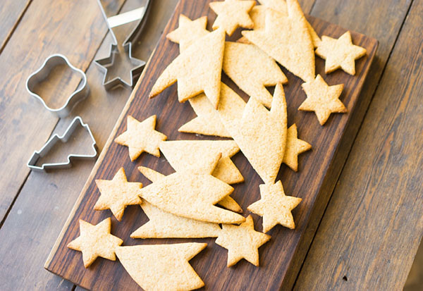 Receita fácil para biscoitos de Ano Novo com especiarias