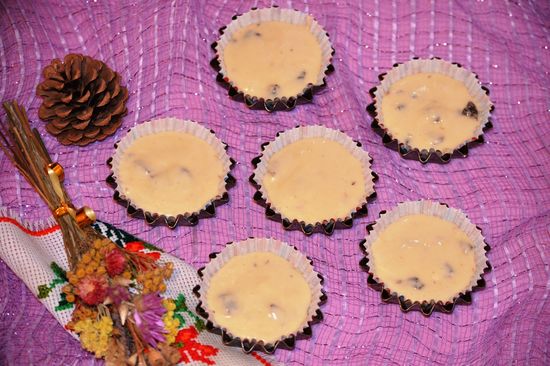 Receita passo a passo para muffins com ameixas