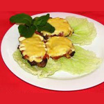 Carne em francês com cogumelos
