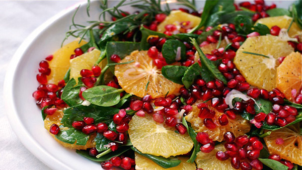 Saladas de Ano Novo - receitas simples, baratas e deliciosas para o Ano Novo 2017 Galo com foto