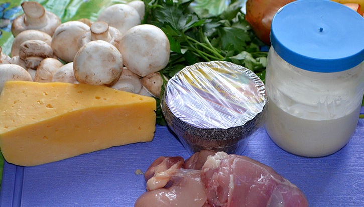 produtos para cozinhar
