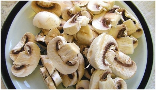 cogumelos picados