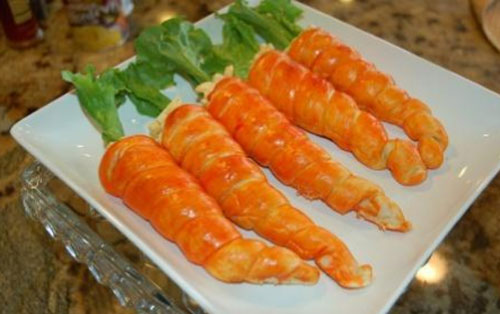 Decoração de saladas para o Ano Novo Cabras 