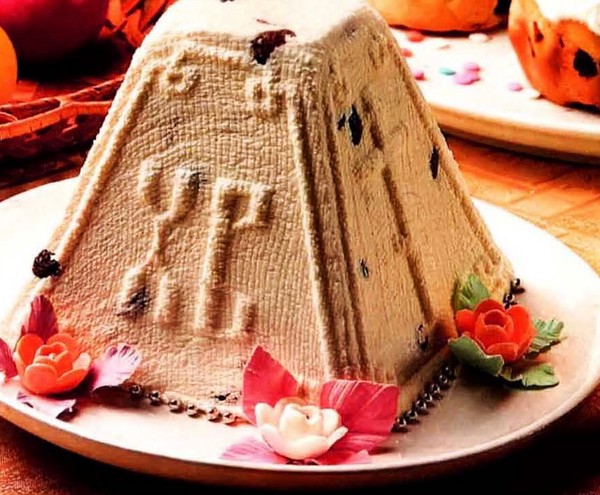 Queijo cottage de Páscoa: as melhores receitas com uma foto da preparação de uma delicadeza festiva delicada