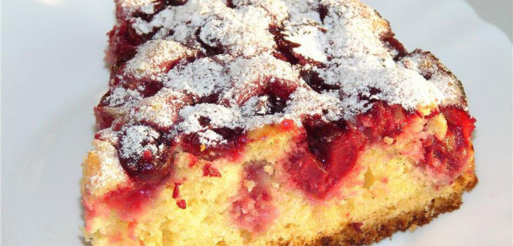Bolo de cereja: saboroso e simples