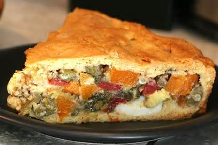 Um pedaço de torta magro