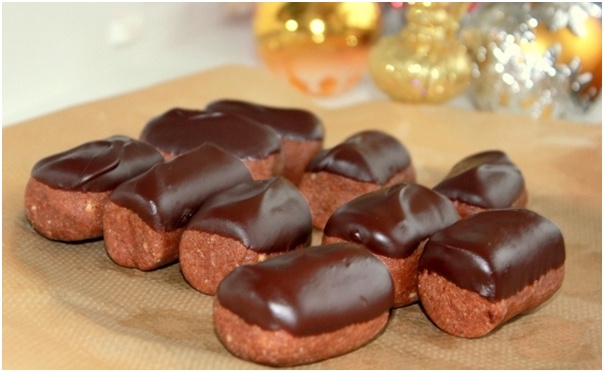 bolos de biscoito
