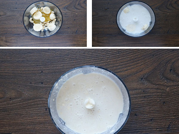 Uma receita simples: um cupcake preguiçoso de mel de noz sem assar