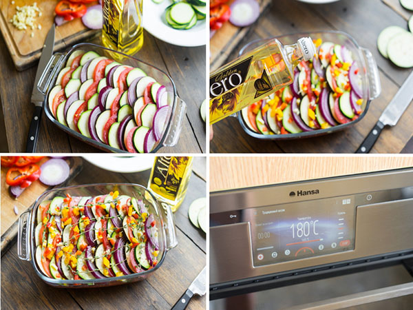 Uma receita simples: ratatouille em molho picante