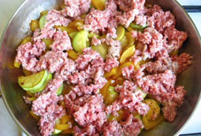 Guisado de abobrinha - saboroso, útil, barato