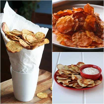 Receita para batatas fritas em casa
