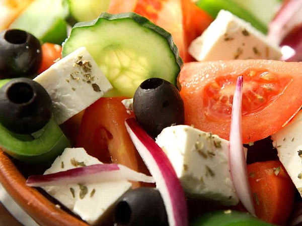 salada pré-fabricada