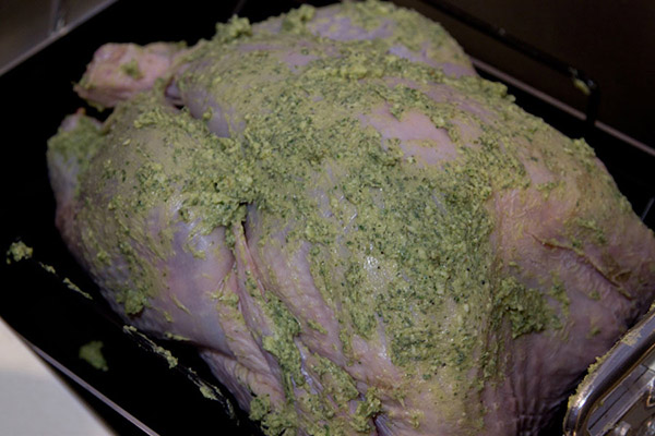 A receita de peru para o Ano Novo de 2017 e de Natal - no forno, no multivark, em uma frigideira, com molho de creme azedo e vegetais
