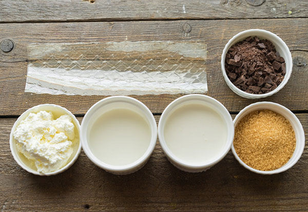 Receita para requintado creme de chocolate