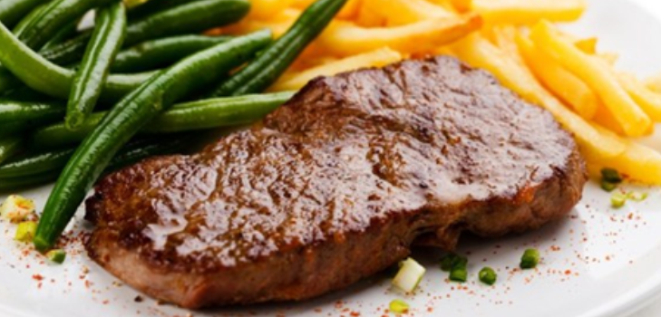 costeletas de carne 
