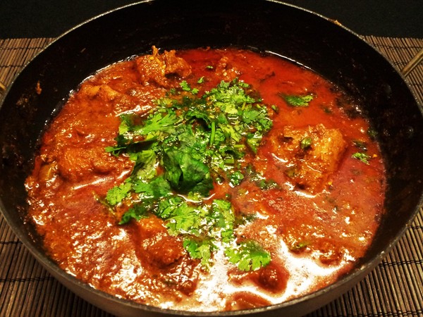 Massa com carne de porco