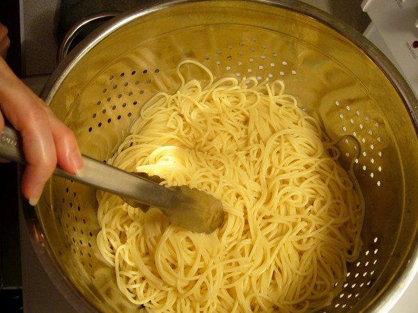 Massa com carne de porco