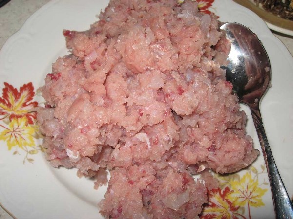 preparamos forcemeat