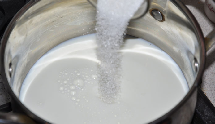 Receita para Leite Condensado