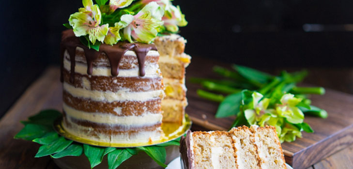 A receita de um delicioso bolo de frutas