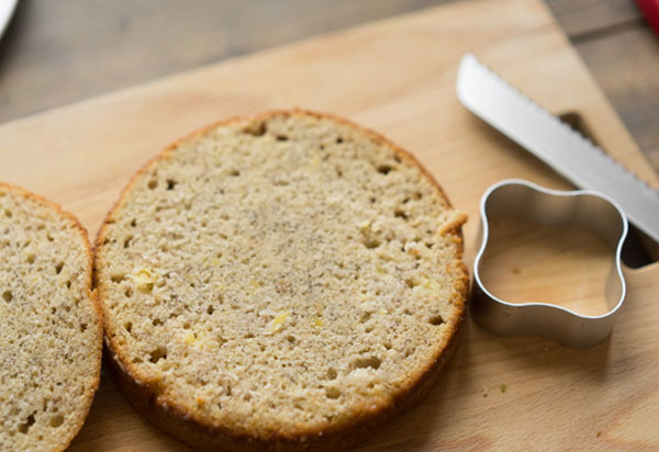 A receita de um delicioso bolo de frutas