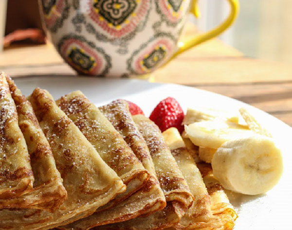 Receitas originais para panquecas no Pancake Day 2017 passo a passo com a foto: sobre leite, kefir, levedura, com recheios para todos os gostos