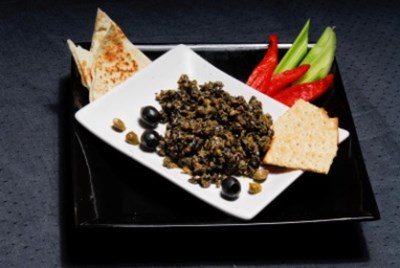 Macarrão de azeitonas