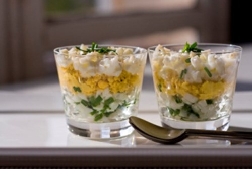 Salada de Mimosa no estilo de Dukan