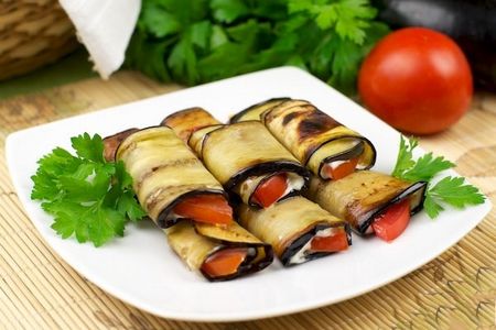 Rolinhos de berinjela: receitas