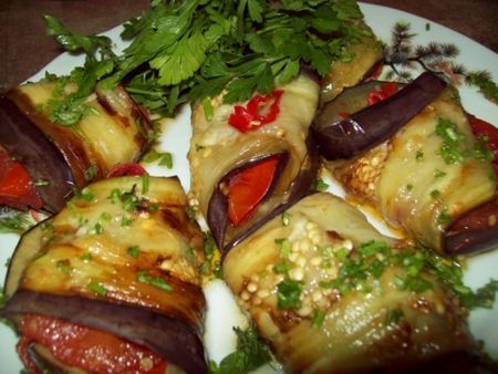 Rolinhos de berinjela: receitas