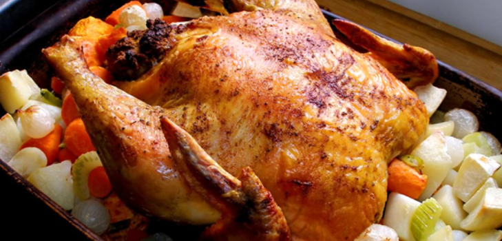 Frango no forno