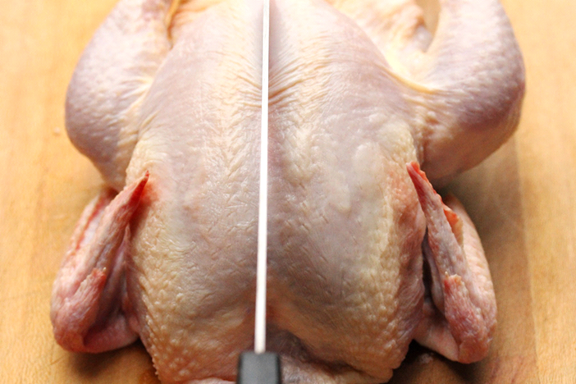 Frango cru