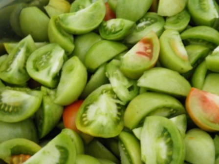 Cortar tomates