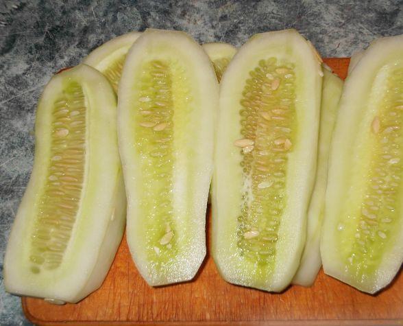 Salada de pepino para o inverno