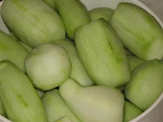 Salada de pepino para o inverno