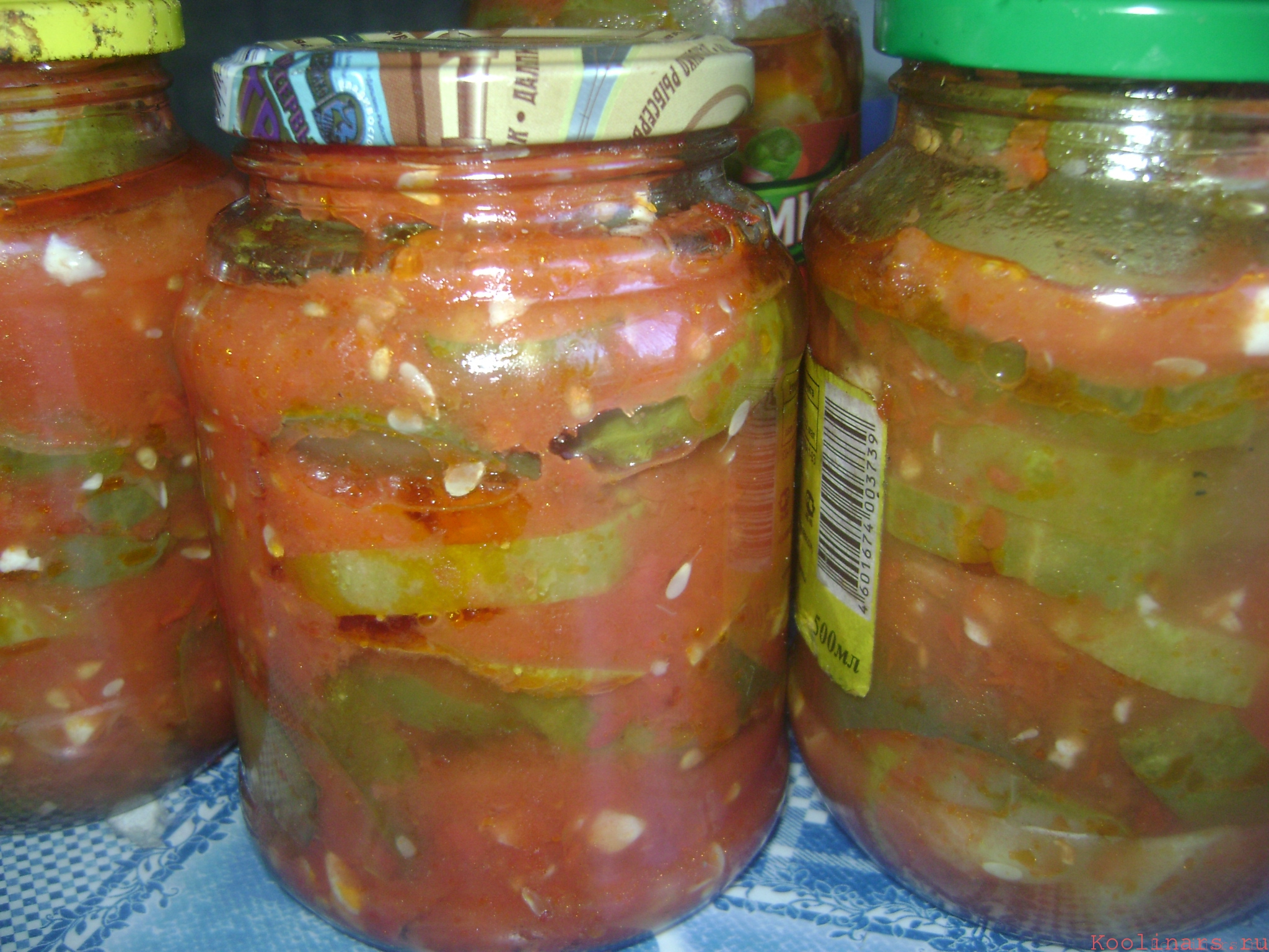 Salada de pepino para o inverno