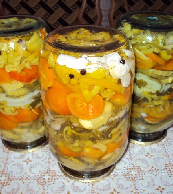 Salada de pepino para o inverno