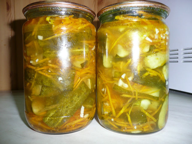 Salada de pepino para o inverno