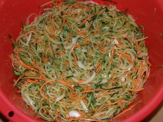 Salada de pepino para o inverno