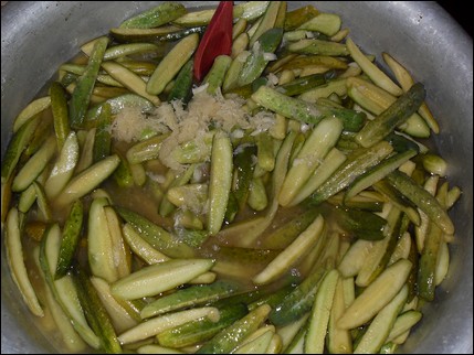 Salada de pepino para o inverno