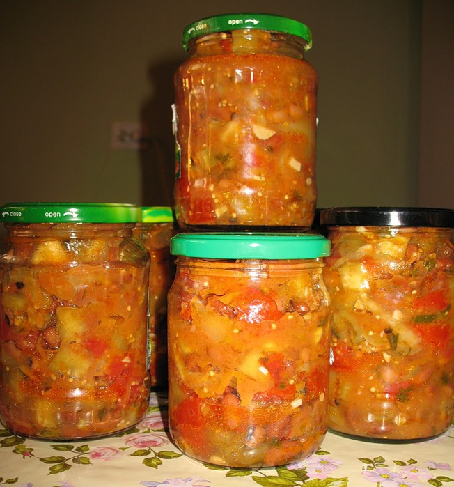Salada de pepino para o inverno