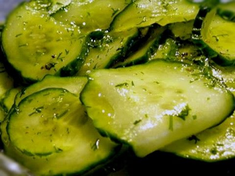 Salada de pepino para o inverno