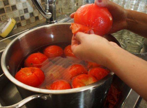 Salada de tomate para o inverno