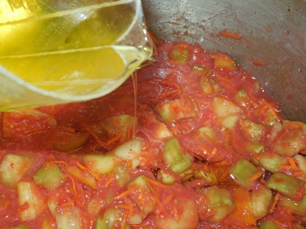 Salada de tomate para o inverno